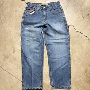 Women's Blue and Navy Jeans